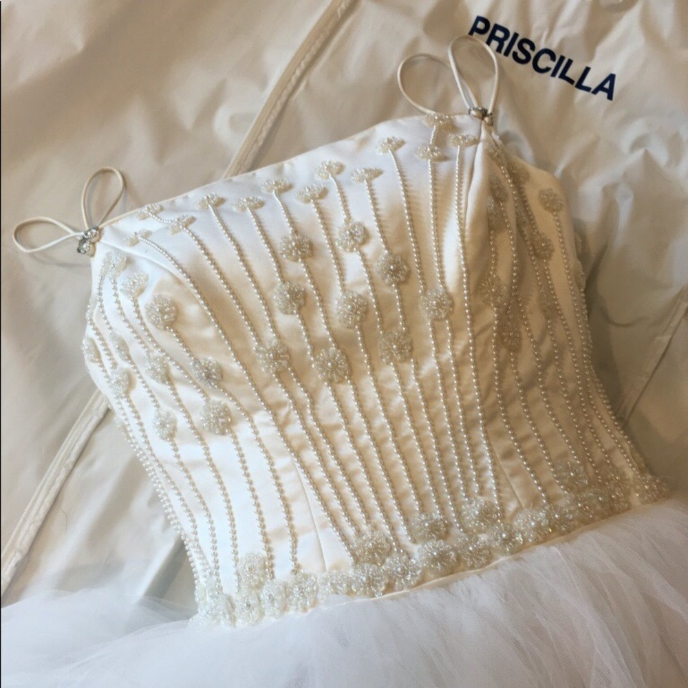 Priscilla of Boston Couture Wedding Dress